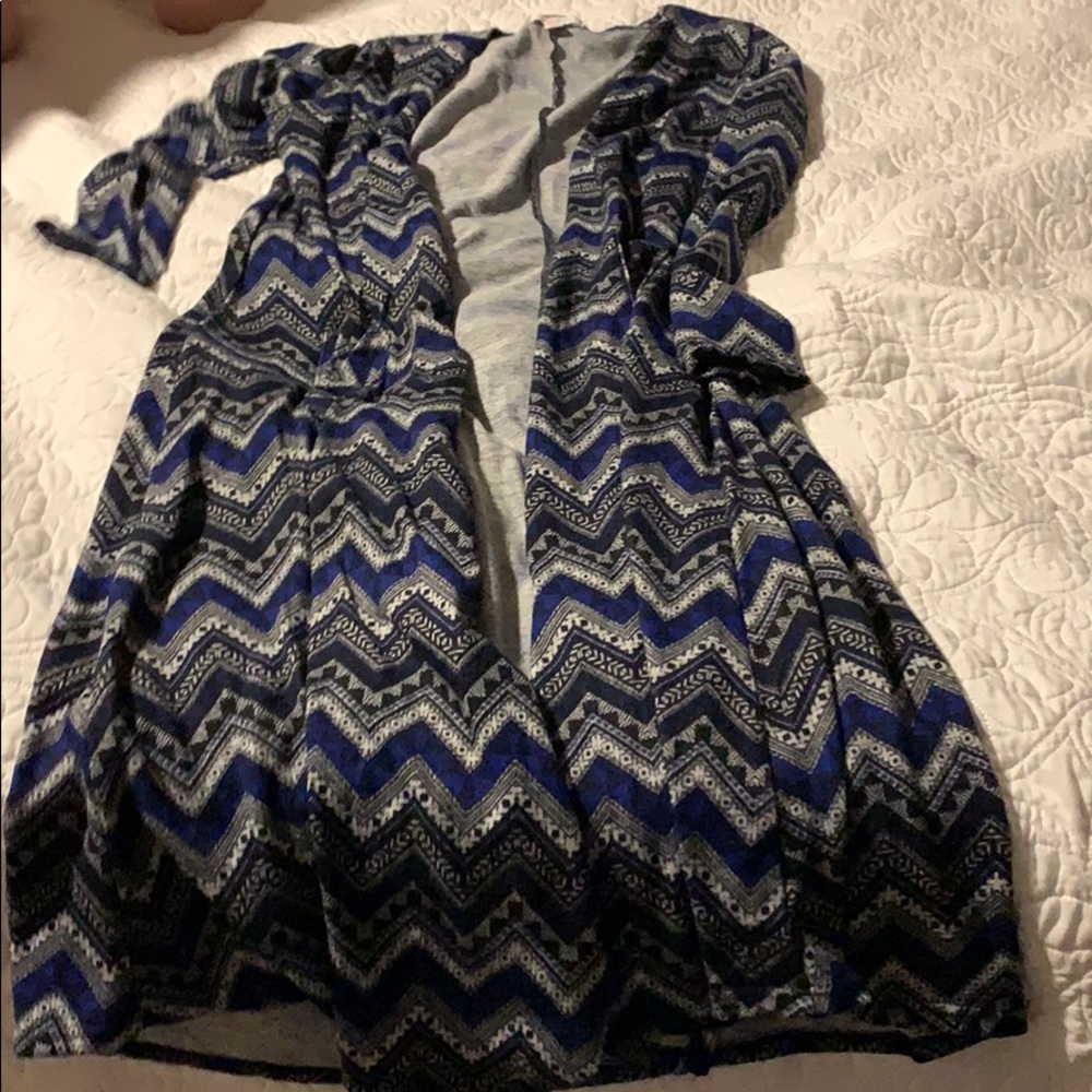 XS Lularoe Sarah Chevron Pattern EUC
